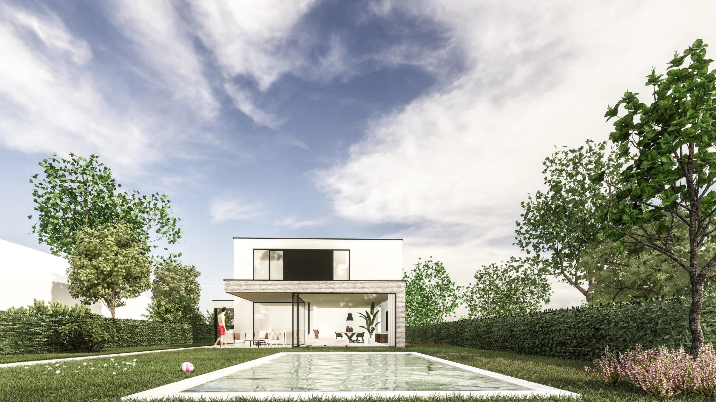 Moderne architectuur Diepenbeek