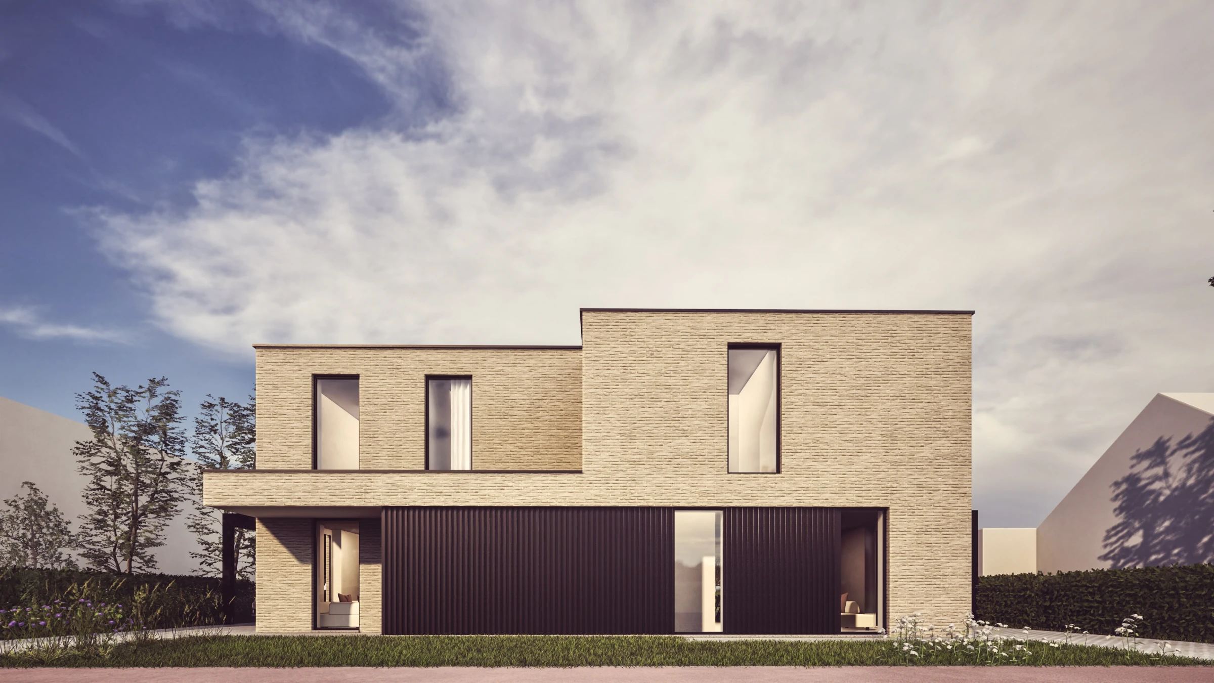 Moderne halfopen ééngezinswoning Munsterbilzen