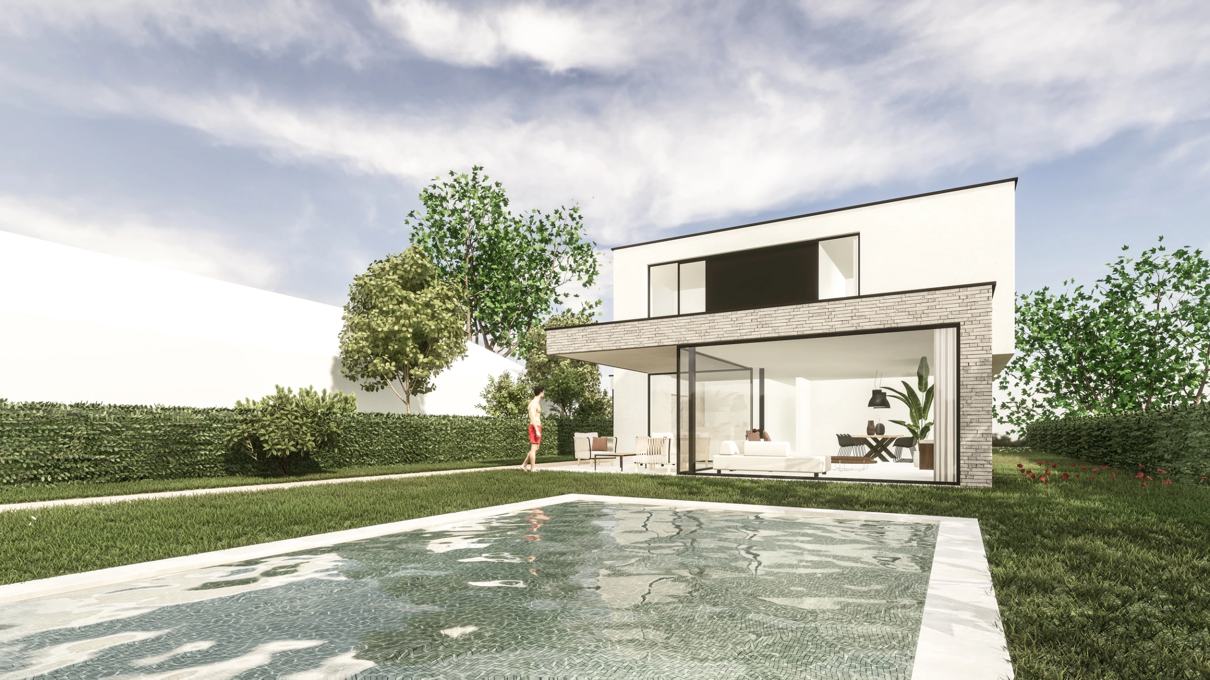 Moderne architectuur Diepenbeek