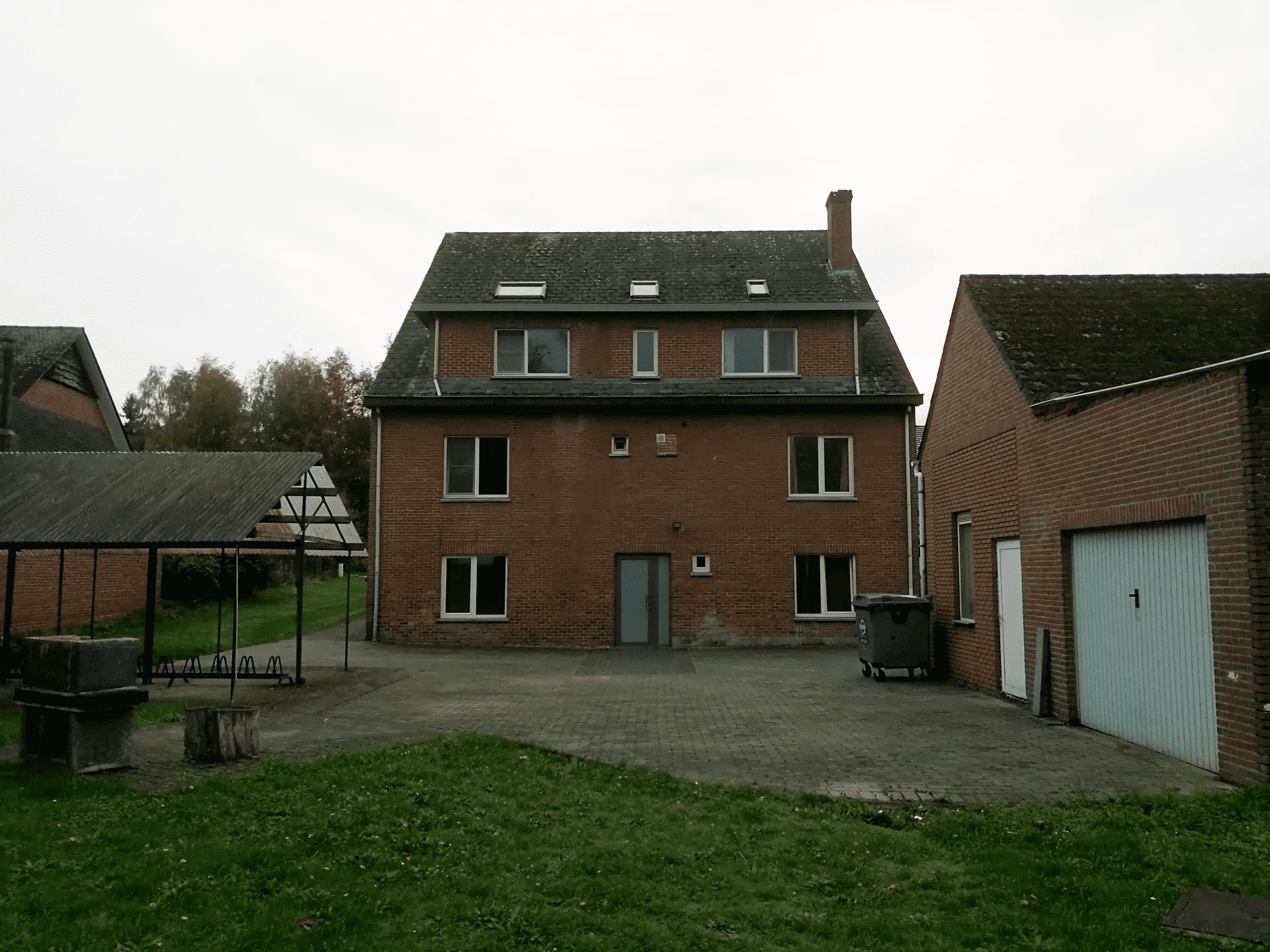 Studentenhuis Primus achtergevel voor verbouwing