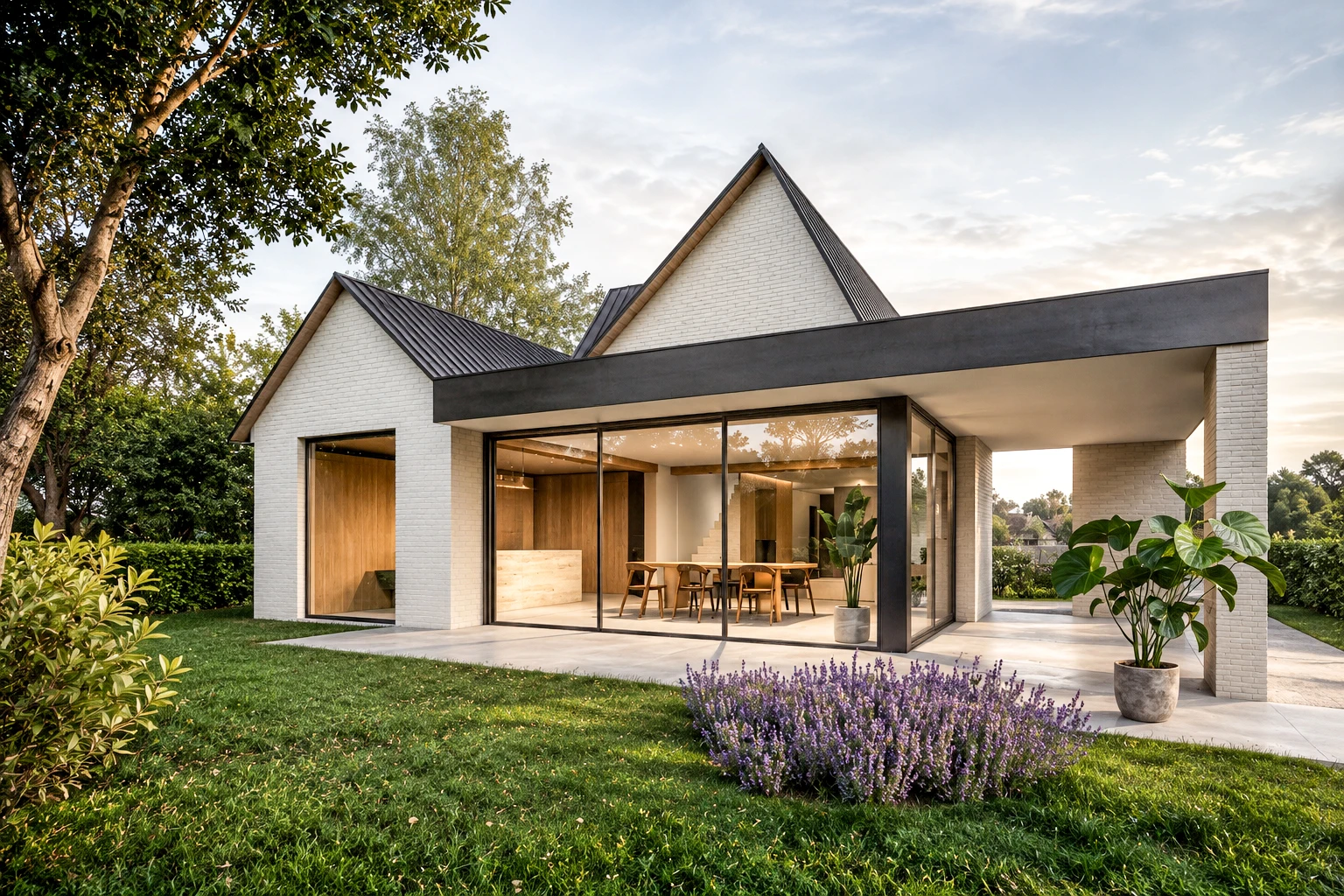 Renovatie, landelijke modern, kalei, gevelbekledign, Opitter, Architect B.Bosmans, Opitter, Bree, Limburg
