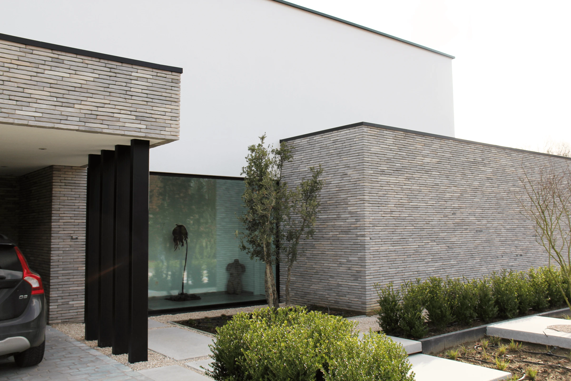 Woning PS - detail voorgevel